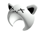 Cute White Kitty Hood