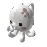 Cute White Octopus Backpack
