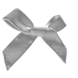 ୨୧ cute white ribbon ୨୧