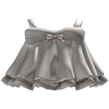 Cute White Ruffle Dress