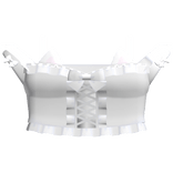 Cute White Ruffled Angelic Kitty Shirt