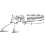 Cute White Ruffled Bow Choker