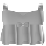 ꒰ ୨୧ ꒱ cute white ruffled summer top ♡