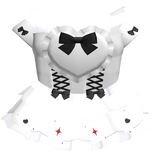 Cute White Ruffled Wonderland Card Dress