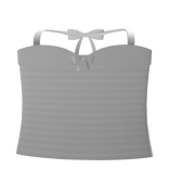 Cute White Summer Top w/ Bow