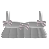 Cute White Top With Bows