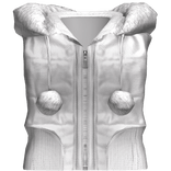 Cute Winter Vest (White)