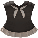 ꒰ Cute Yandere Sim Dress in Grey