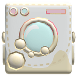 ♡ Cute Yellow Bubble Washing Machine Backpack