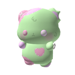 Cute zombie bear plush companion ♡ 
