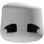 ୨୧ cutecore anime despair face mask