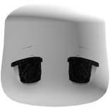 ୨୧ cutecore anime despair face mask