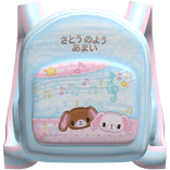 ♡═ 𝄞 ꒰ cutecore blue kawaii harajuku backpack┊3.0