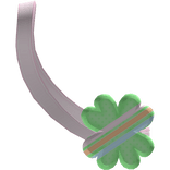 ୨୧ cutecore clover kitty girl bag