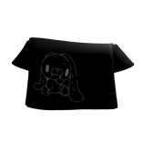 ♡ cutecore emo bunny black top