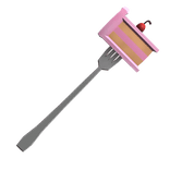 Cutecore Fork with Vanilla Cake