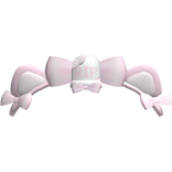 ‿੭ ♡ cutecore halloween pink tomb headband ⸝⸝