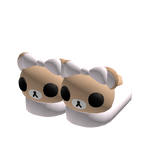 ♡ cutecore kawaii pastel brown slippers