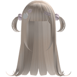 ୨୧ cutecore long hair w/ kitty clips - blonde