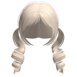 cutecore low swirly cutesy pigtails blonde