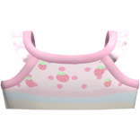 cutecore mezzo pastel pink top