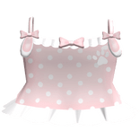 Cutecore pink bunny polka dot dress kawaii