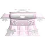 cutecore pink white cat dress maid bows kitty