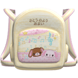 ♡═ 𝄞 ꒰ cutecore yellow kawaii sweet backpack┊1.0