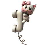 Cutesey Kitty Phone Head Companion