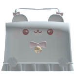 ♡ cutesi blue kawaii bear little fish cake dress