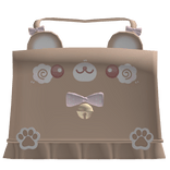 ♡ cutesi brown kawaii bear little fish cake dress