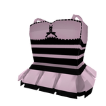  ♡ : cutesi corset doll dress pink and black