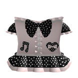 ♡: cutesi polka dotted ruffled dress pink w bow 
