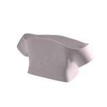 ノ꒰ Cutesi zzz sleep shirt off shoulder in pink꒱𝄞