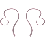 ♡ cutesie pink alien antenna 