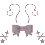 ♡ cutesie pink alien hairclips and antenna 