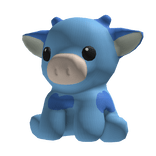 Cutest Blueberry Cow Plush Shoulder Pet