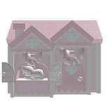 ꒰  ♡ cutest little cat house behind avatar ꒱