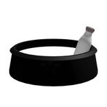 ♡ cutest milk bowl in black