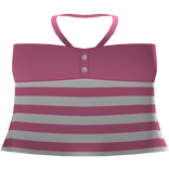 ♡ - cutest pink striped top !