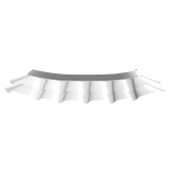 cutest white sweet ruffle skirt