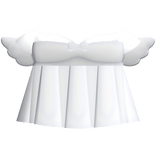 ♡ ⋮ cutesy angel dress in white