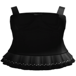 Cutesy Black Bow Dress