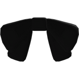 ୨୧ cutesy black heart bow