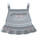 Cutesy Blue And Pink Bow Overalls