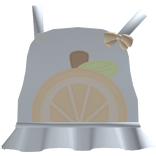 ♡ cutesy blue orange dress