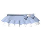 Cutesy Blue Sailor Paw Bow Skirt ♡