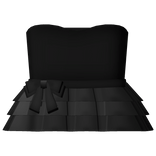 Cutesy Bow Dress In Black