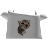 cutesy cat white shirt 