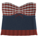 Cutesy denim dress woman 3.0 in red